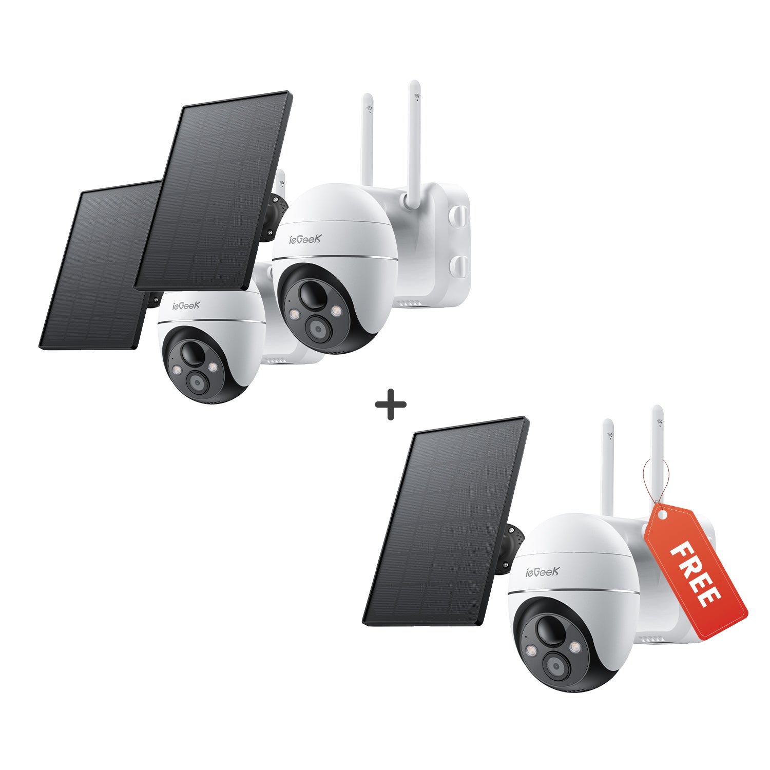 ieGeek 防犯カメラ ZS-GX4S ieGeek 屋外 ソーラー 電池式 防犯カメラ ZS-GX4S – ieGeek-JP