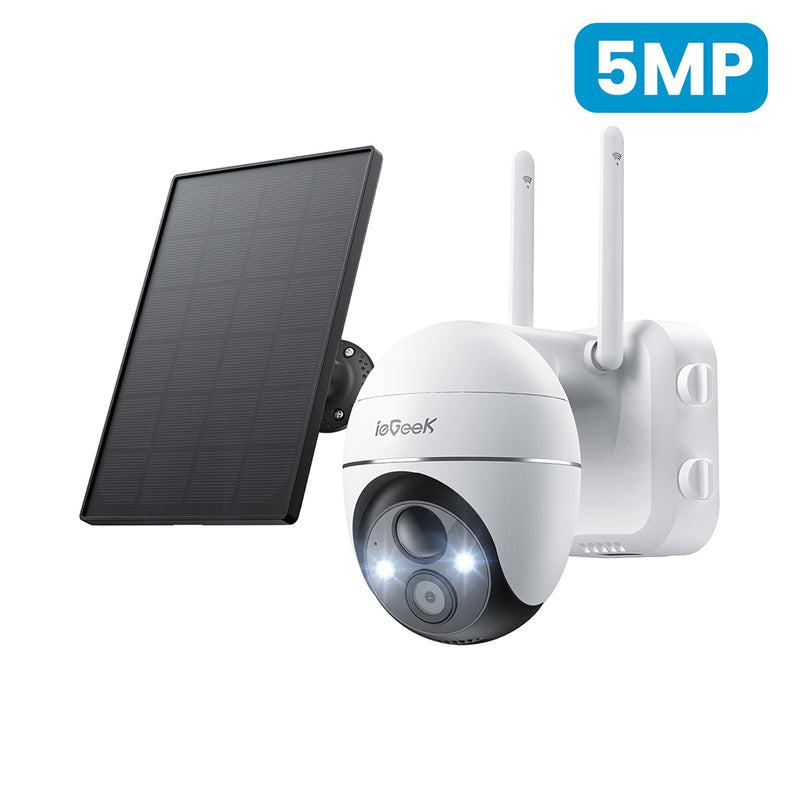 ieGeek 屋外 ソーラー 電池式 防犯カメラ ZS-GX4S
